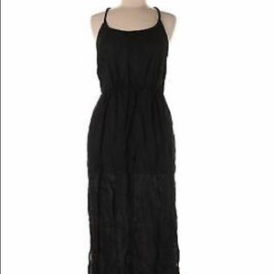 J crew linen maxi dress